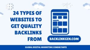 24 Types of Websites to Get Quality Backlinks From