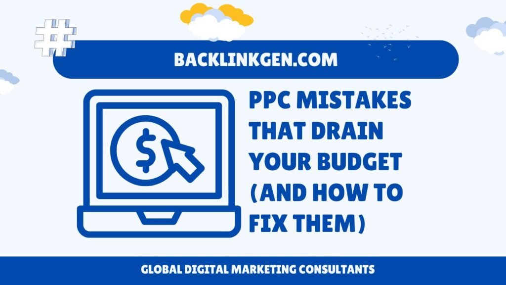 PPC Mistakes That Drain Your Budget (And How to Fix Them)