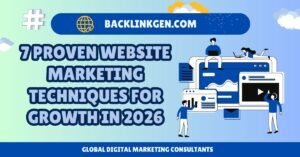 7 Proven Website Marketing Techniques for Growth in 2026