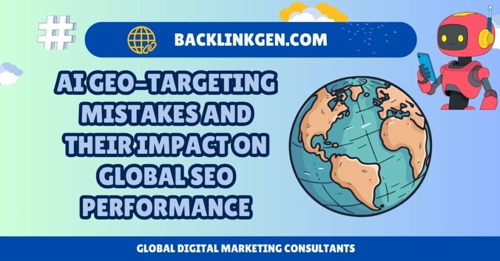 AI Geo-Targeting Mistakes and Their Impact on Global SEO Performance