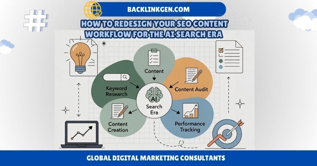 How to Redesign Your SEO Content Workflow for the AI Search Era