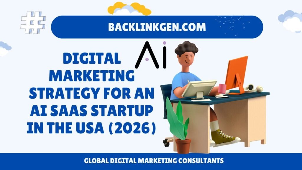 Digital Marketing Strategy for an AI SaaS Startup in the USA (2026)