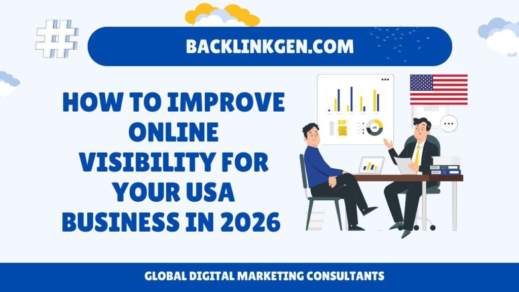 How To Improve Online Visibility for your USA business In 2026