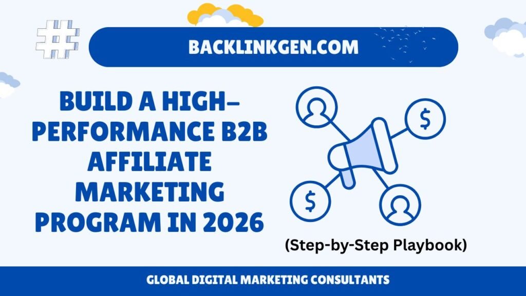 بناء برنامج تسويق بالعمولة عالي الأداء في 2026