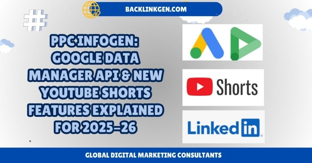 PPC Trends, PPC Infogen Google Data Manager API & New YouTube Shorts Features Explained for 2025-26