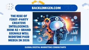 The Rise of First-Party Creative Intelligence How AI + Brand Signals Will Redefine Paid Media in 2026