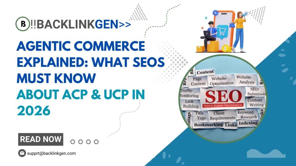 Agentic Commerce Explained What SEOs Must Know About ACP & UCP in 2026