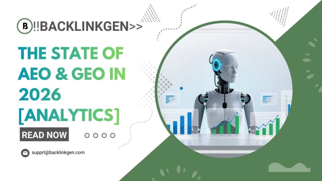 The State of AEO & GEO in 2026 [Analytics]