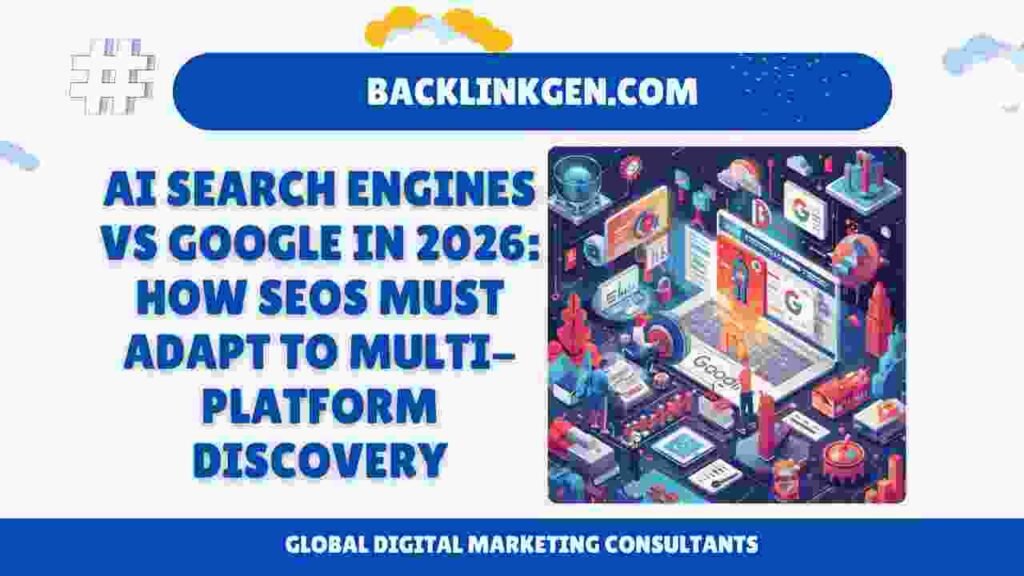 AI Search Engines vs Google in 2026: How SEOs Must Adapt to Multi-Platform Discovery