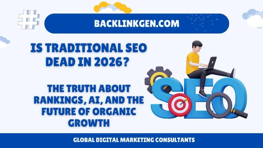 Is Traditional SEO Dead in 2026 The Truth About Rankings, AI, and the Future of Organic Growth