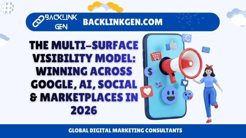 The Multi-Surface Visibility Model Winning Across Google, AI, Social & Marketplaces in 2026