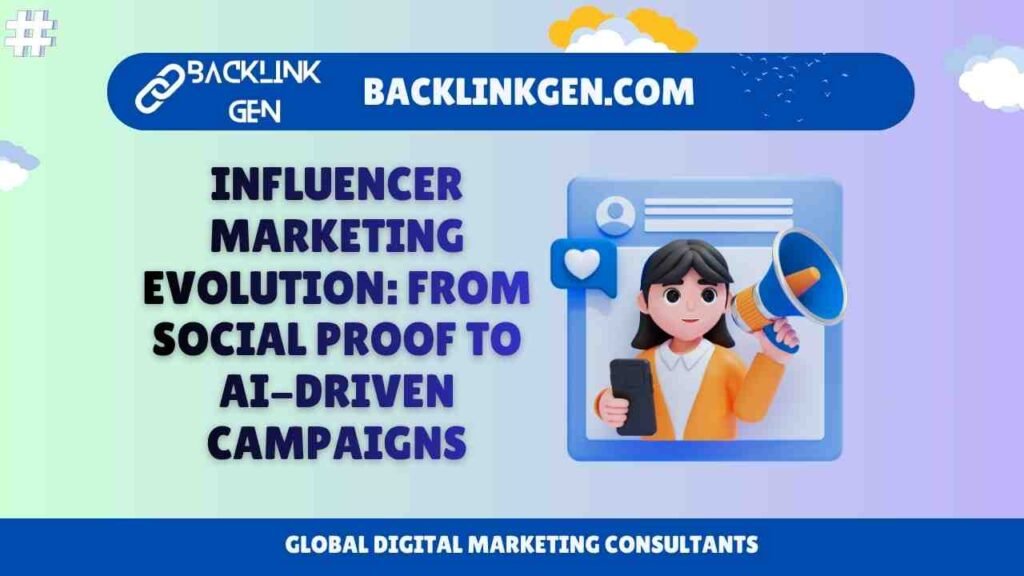Influencer Marketing Evolution From Social Proof to AI-Driven Campaigns