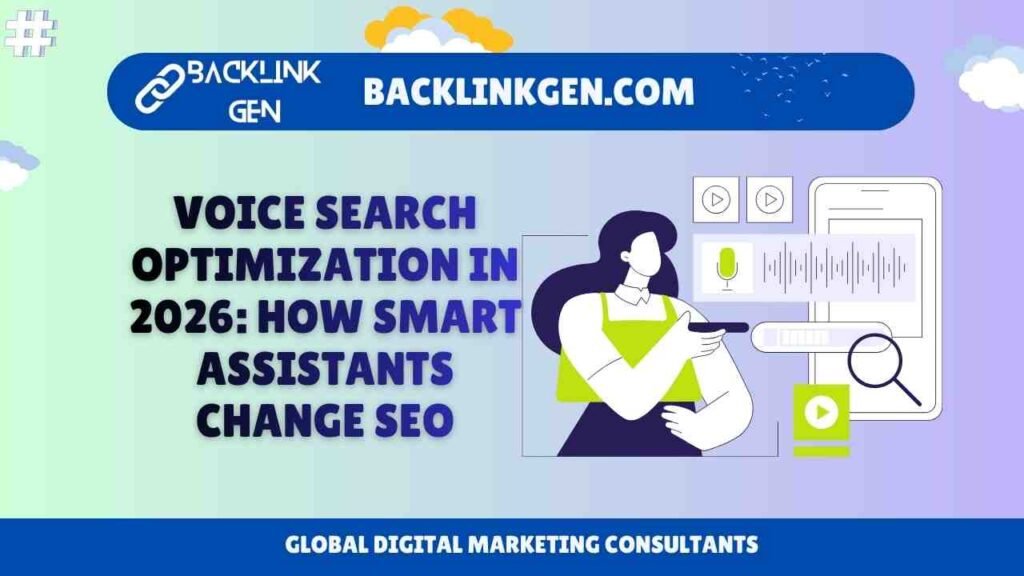 Voice Search Optimization in 2026 How Smart Assistants Change SEO