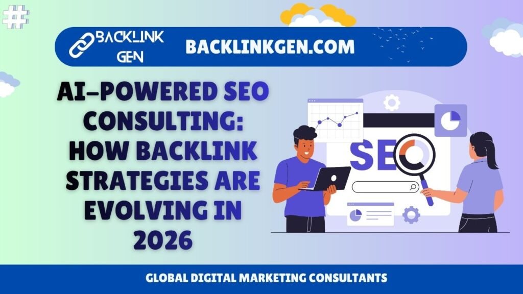 AI-Powered SEO Consulting How Backlink Strategies Are Evolving in 2026
