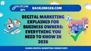 Digital Marketing Explained for Business Owners Everything You Need to Know in 2026