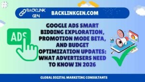 Google Ads Smart Bidding Exploration, Promotion Mode Beta, and Budget Optimization Updates What Advertisers Need to Know in 2026