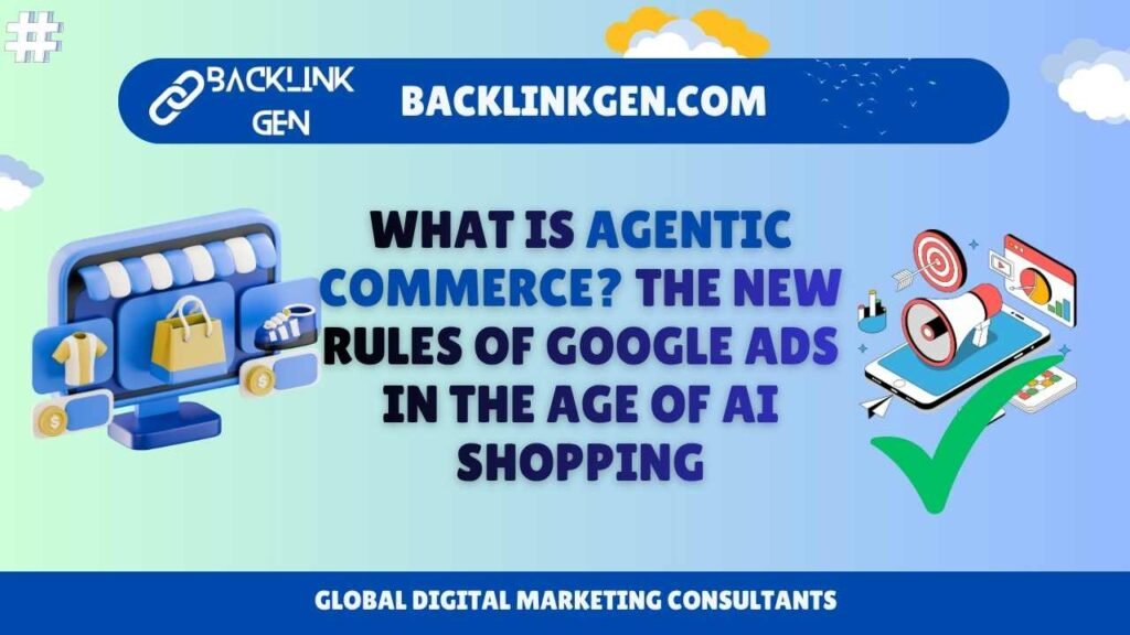 What Is Agentic Commerce The New Rules of Google Ads in the Age of AI Shopping