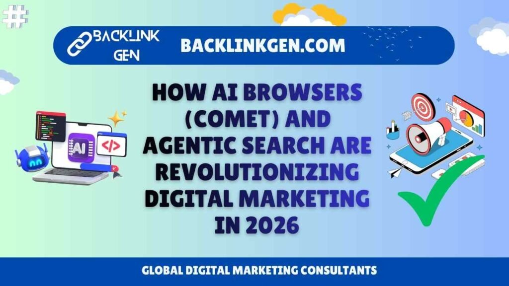 How AI Browsers (Comet) and Agentic Search Are Revolutionizing Digital Marketing in 2026