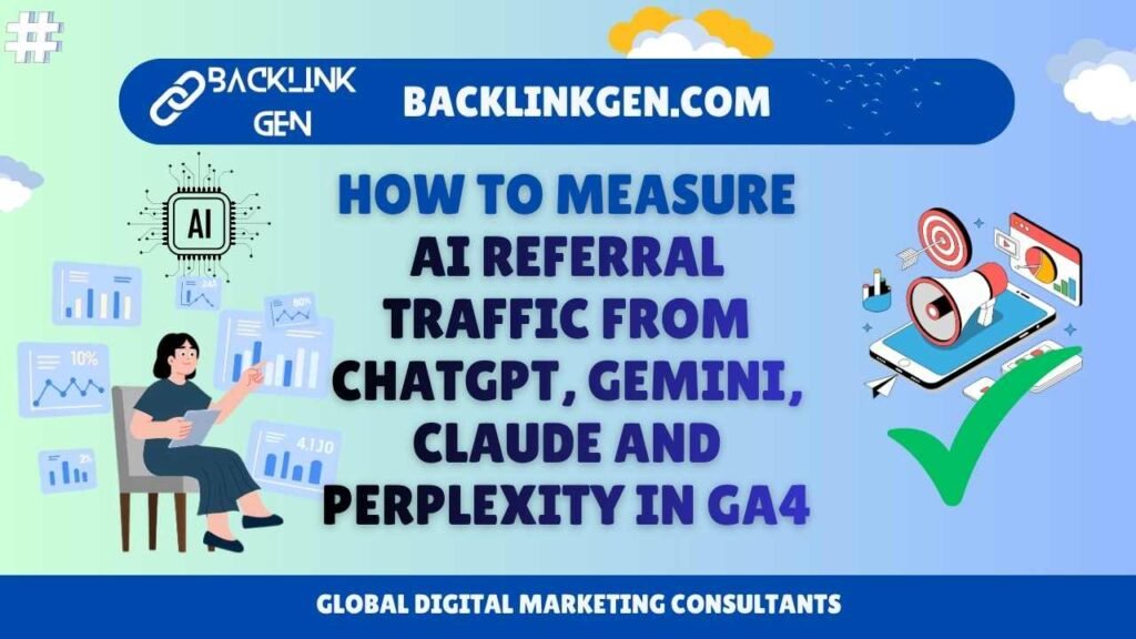How to Measure AI Referral Traffic from ChatGPT, Gemini, Claude and Perplexity in GA4