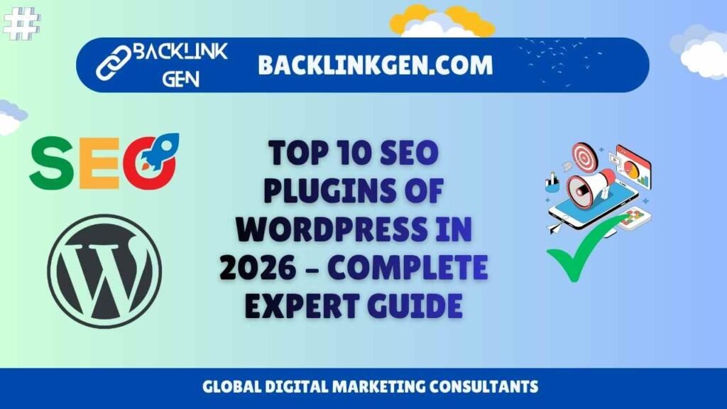 Top 10 SEO Plugins of WordPress in 2026 – Complete Expert Guide