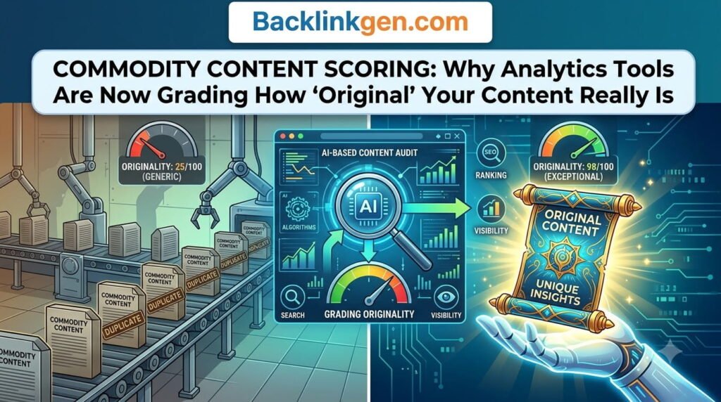 Commodity Content Scoring Why Analytics Tools Are Now Grading How Original Your Content Really Is