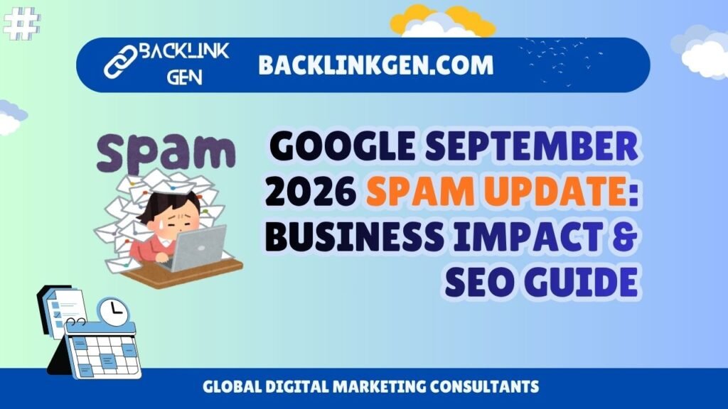 Google September 2026 Spam Update Business Impact & SEO Guide