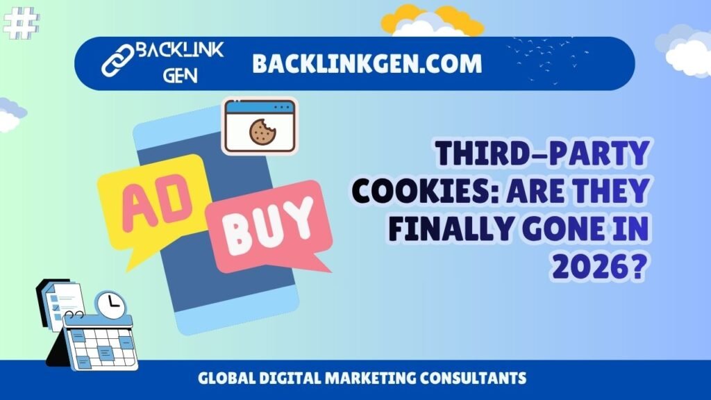 Third-Party Cookies Are They Finally Gone in 2026