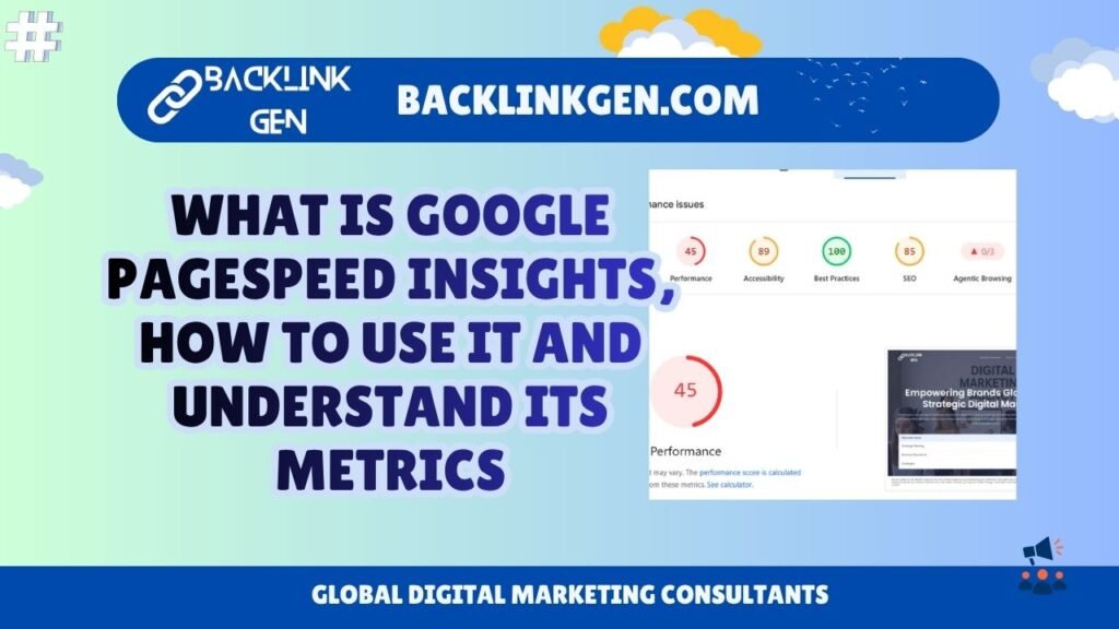 What Is Google PageSpeed Insights, How to Use It and Understand Its Metrics