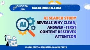 AI Search Study Reveals Why Clear, Answer-First Content Deserves Attention